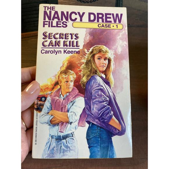 Vintage 80s Set of 10 Paperback Carolyn Keene Nancy Drew Files #1-10 1st Edition - Picture 12 of 12